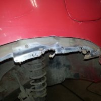 Toyota fender edge left
